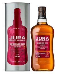 Виски Jura Red Wine Cask Finish 40% in Tube (0,7L)