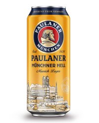  Paulaner, Original Munchner Hell 4,9% Can (0,5)