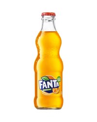Fanta Orange, glass