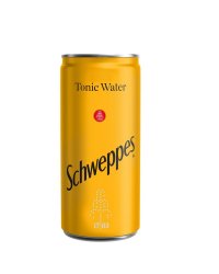 Schweppes Tonic Water, can