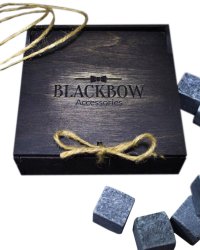 Виски Камни для виски Blackbow in Gift Box (9штL)