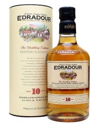 Виски Edradour 10 YO 40% in Tube (0,7L)
