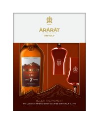 Водка Ararat Ани 7 лет 40% + 2 Glass (0,7L)