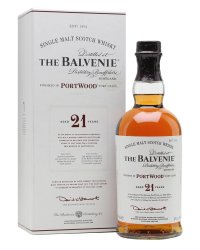 Виски Balvenie Portwood 21 YO 40% in Gift Box (0,7L)