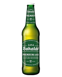 Пиво Bakalar Premium Lager 4,9% Glass (0,5L)