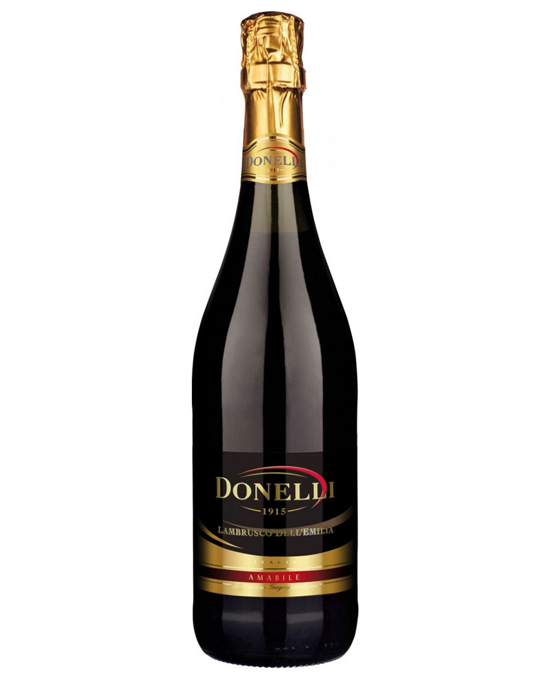 Игристое вино Donelli Lambrusco dell`Emilia IGT Rosso 7,5% (0,75L) изображение 1