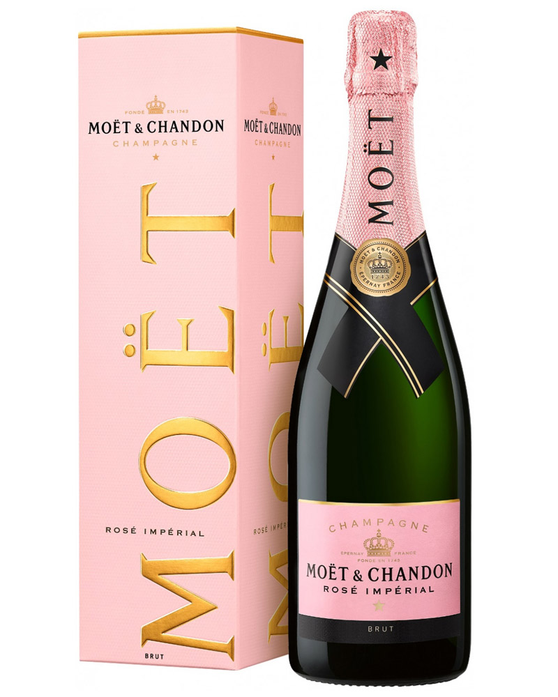 Шампанское Moёt & Chandon Brut, `Imperial` Rose 12,5% in Box (0,75L) изображение 1