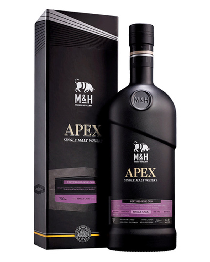 Виски M&H Apex Fortified Wine Cask 56,6% in Box (0,7L) изображение 1