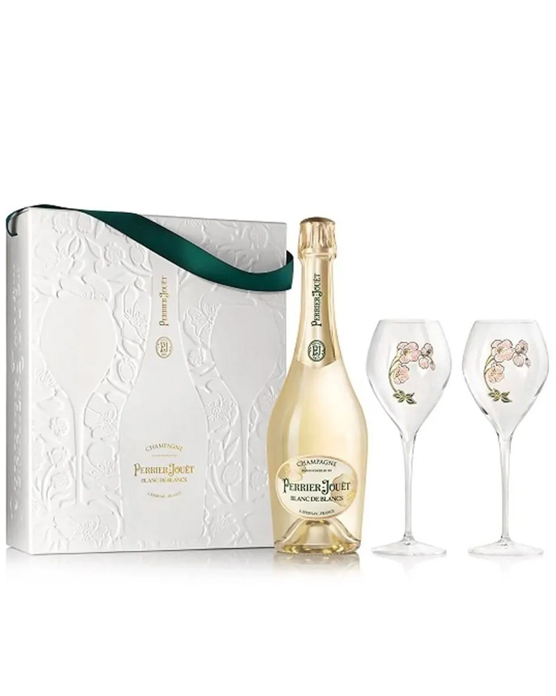 Шампанское Perrier-Jouet, Blanc de Blanc, Champagne AOC 12,5% + 2 Glass (0,75L) изображение 1