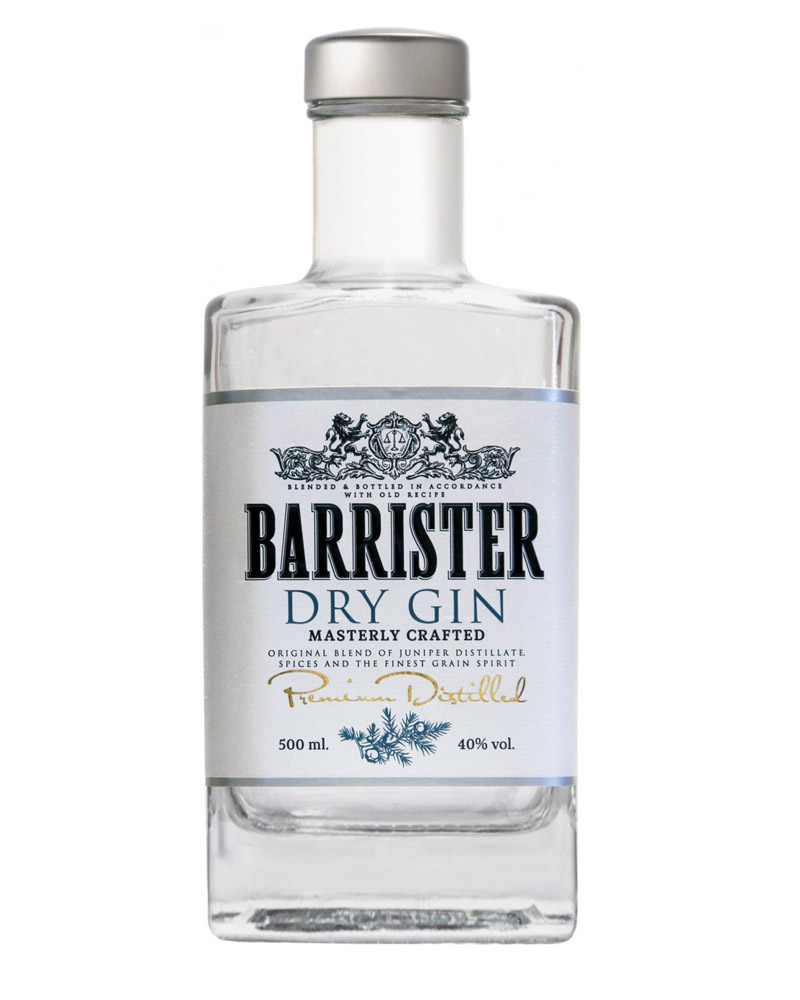 Джин Barrister Dry Gin 40% (0,7L) изображение 1