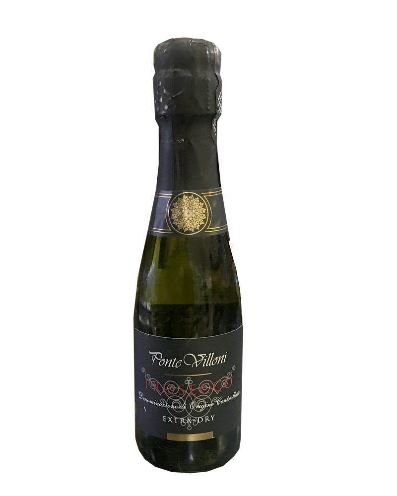 Игристое вино Ponte Villoni Prosecco Extra Dry, DOC 11% (0,2L) изображение 1