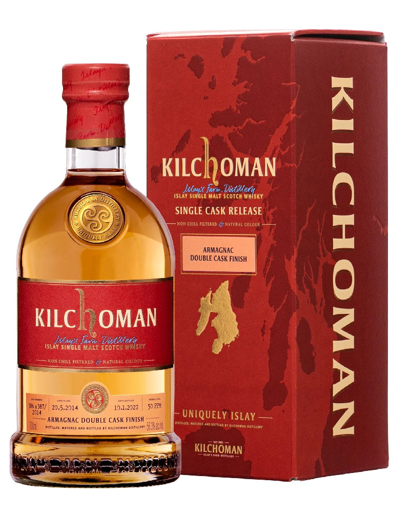 Виски Kilchoman Armagnac Double Cask Finish 56,3% in Box (0,7L) изображение 1
