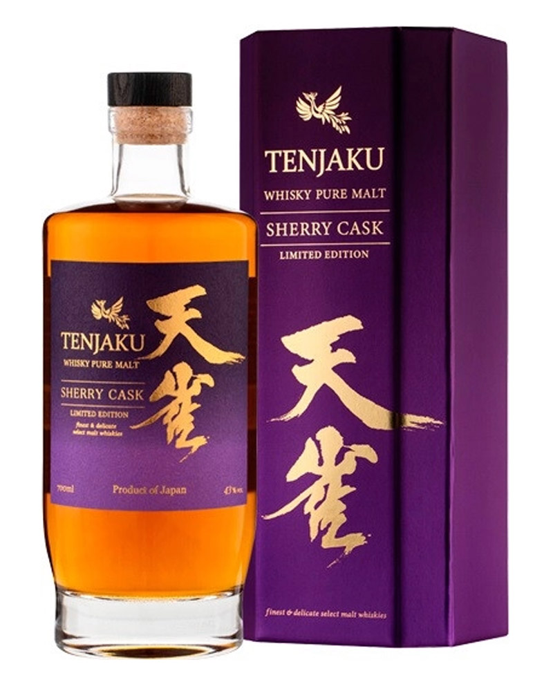 Виски Tenjaku Pure Malt Sherry Cask 43% in Box (0,7L) изображение 1
