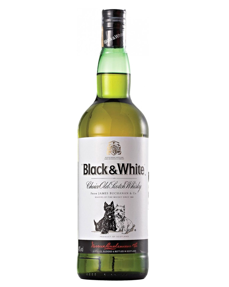 Виски Black&White Blended Scotch Whisky 40% (0,7L) изображение 1