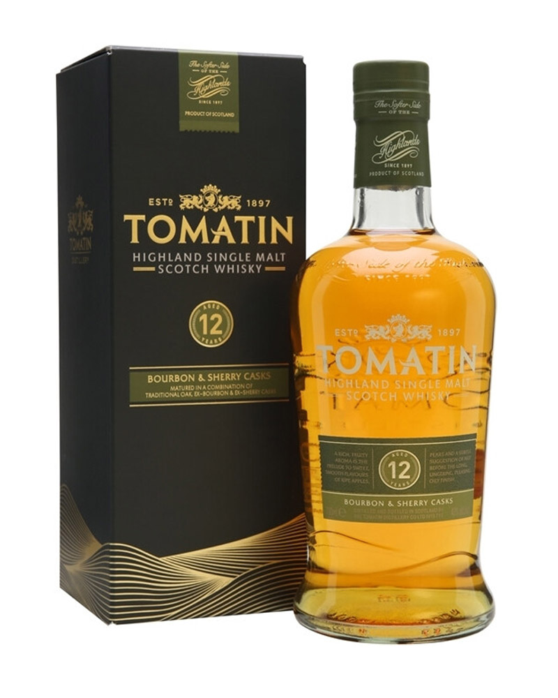 Виски Tomatin 12 YO Single Malt 43% in Box (1L) изображение 1