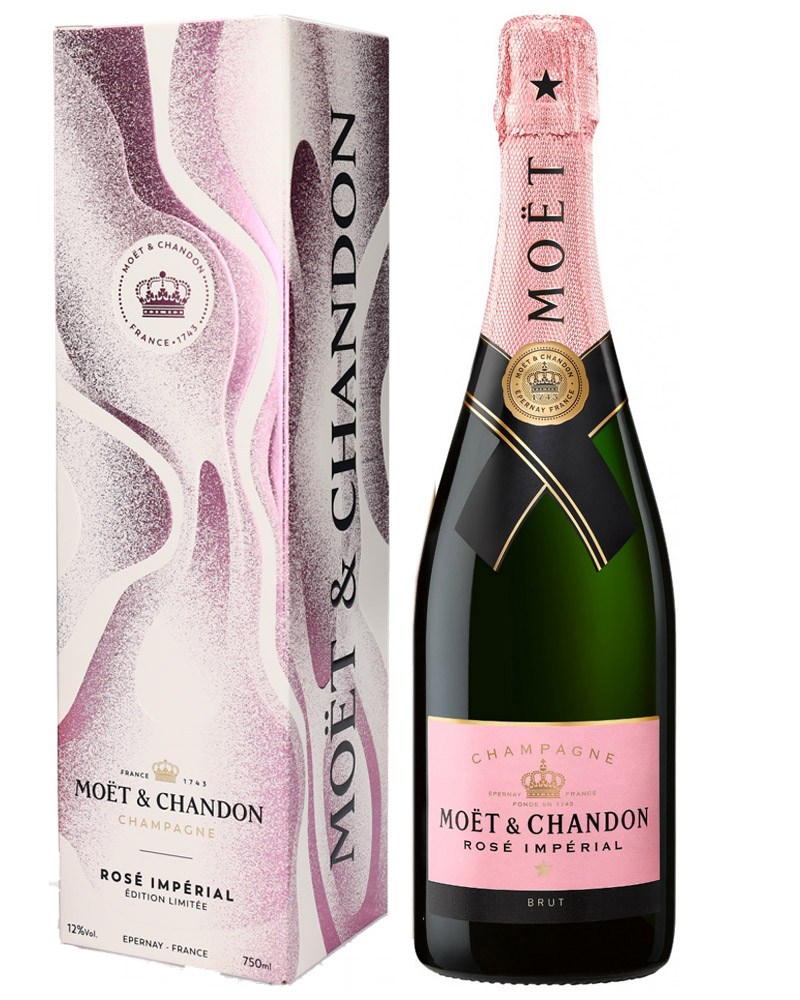 Шампанское Moёt & Chandon Brut, New Yaer Rose 12% in Box (0,75L) изображение 1