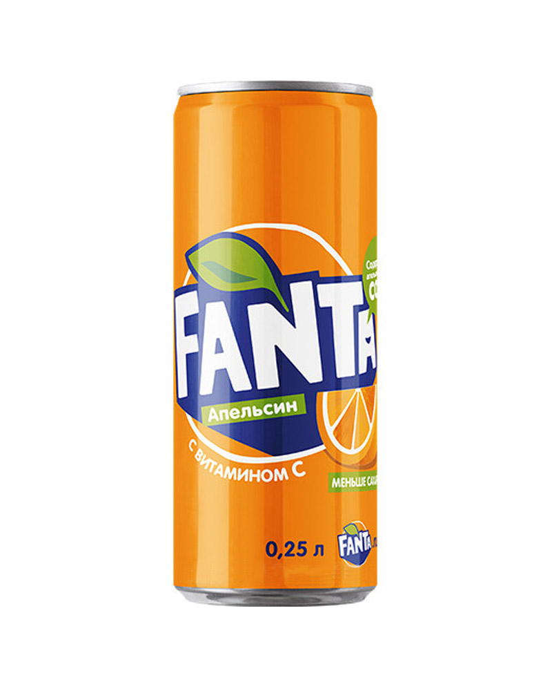 Fanta Orange, can (0,25L) изображение 1
