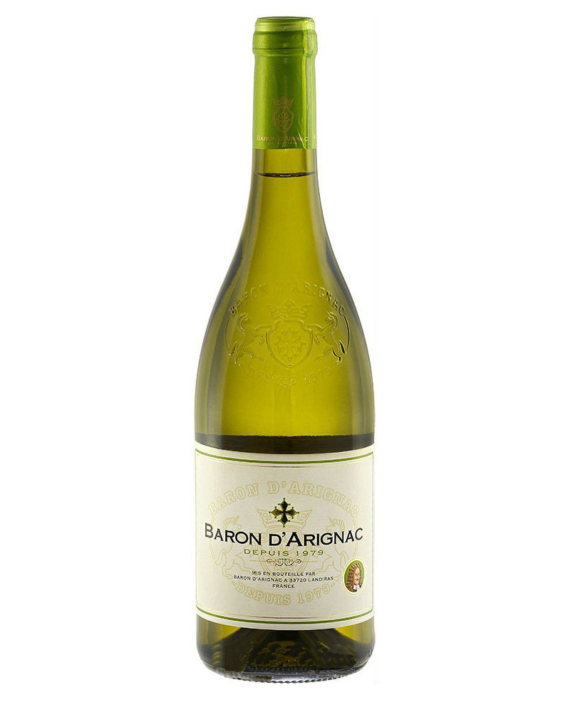 Вино Baron d`Arignac White Medium Sweet 10,5% (0,75L) изображение 1