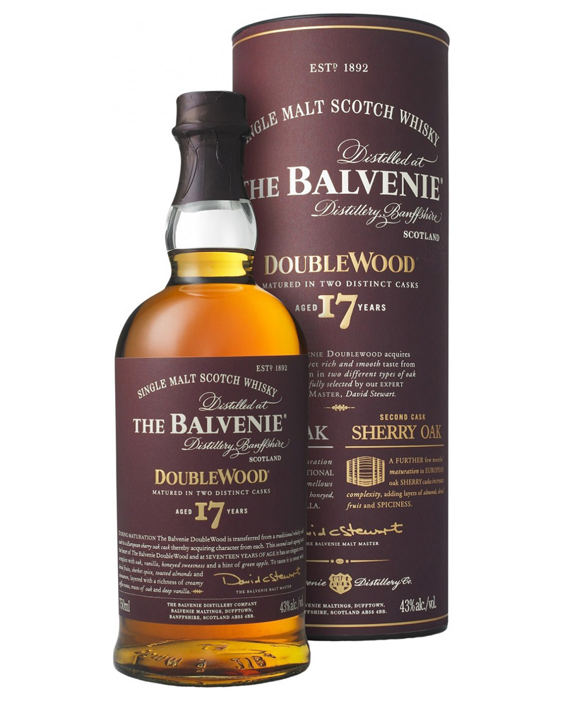 Виски Balvenie Doublewood 17 YO 43% in Tube (0,7L) изображение 1