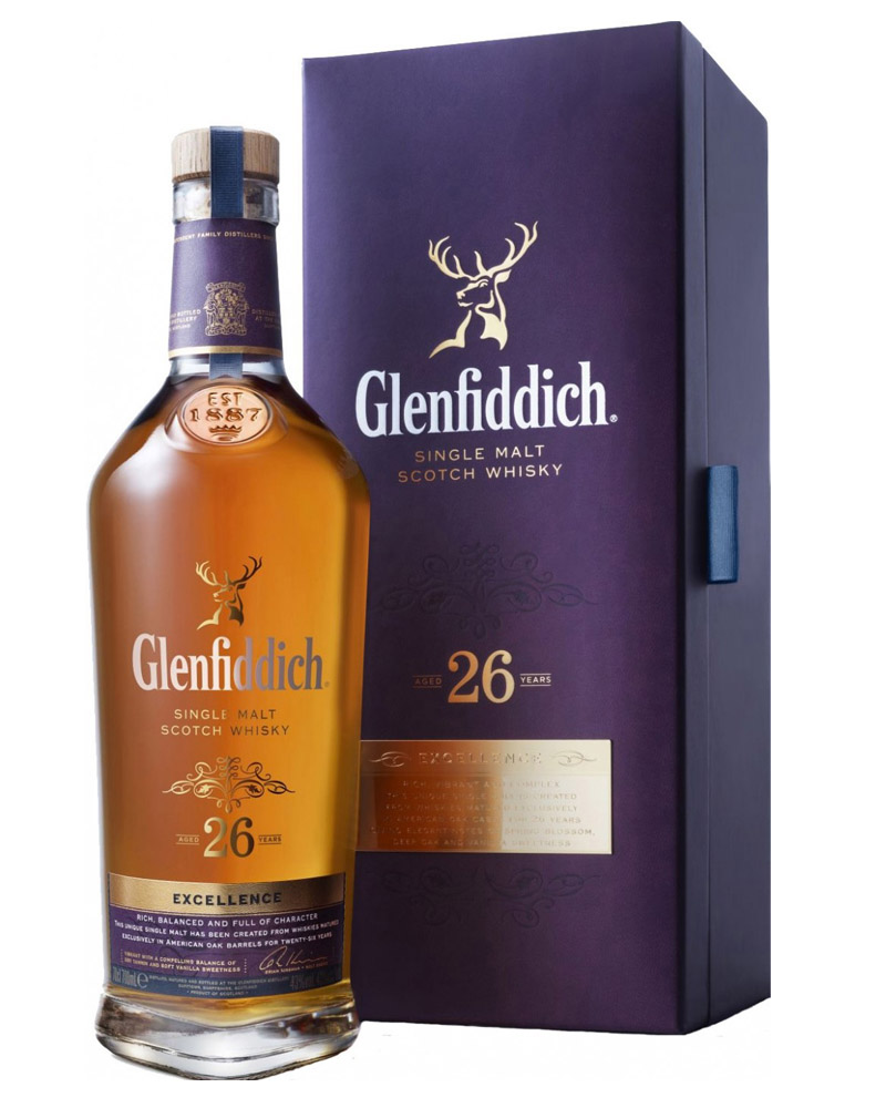 Виски Glenfiddich `Excellence` 26 YO 43% in Gift Box (0,7L) изображение 1