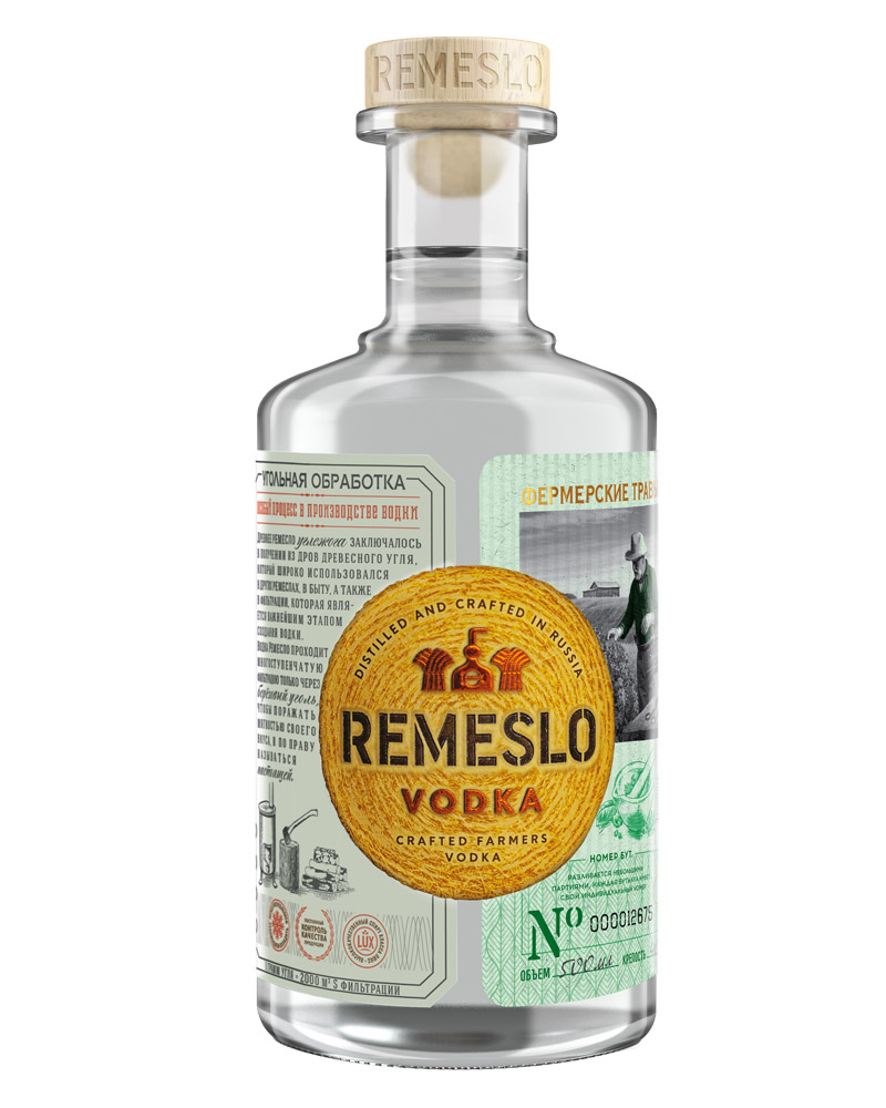 Водка Remeslo Vodka Фермерские травы 40% (0,5L) изображение 1