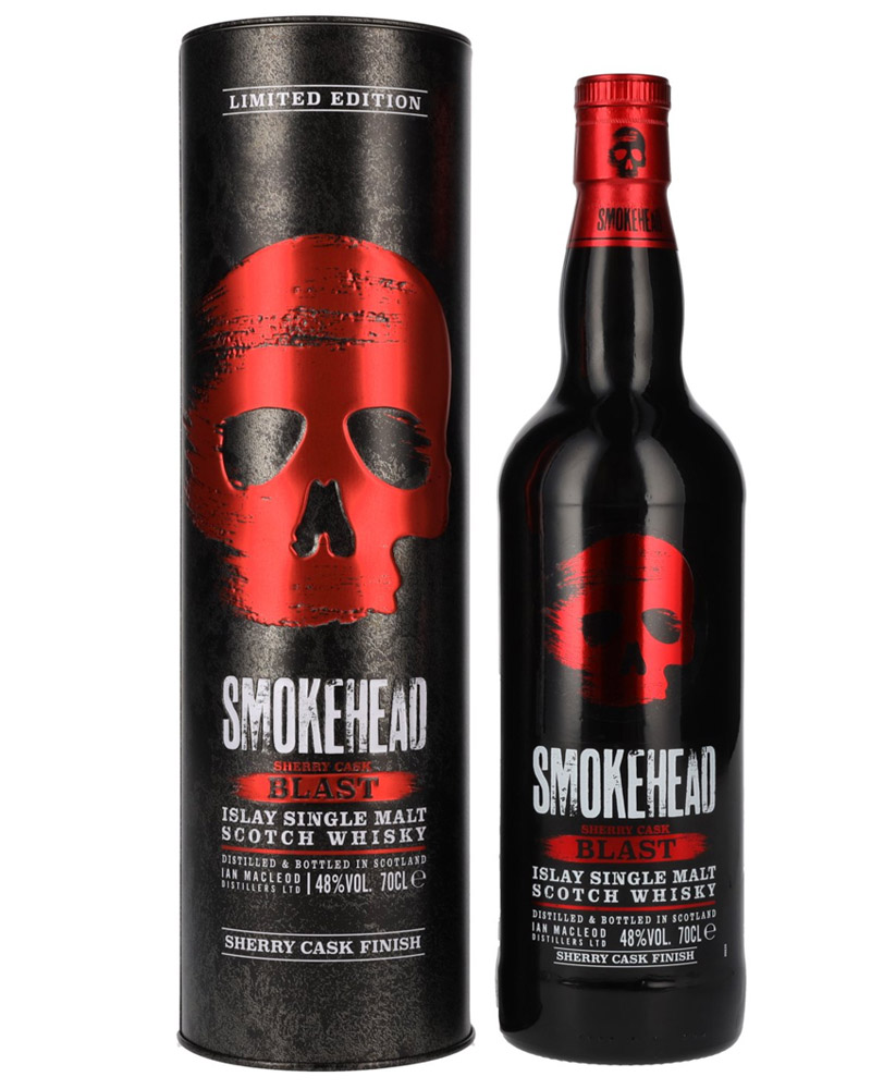 Виски Smokehead Sherry Cask Blast 48% in Tube (0,7L) изображение 1