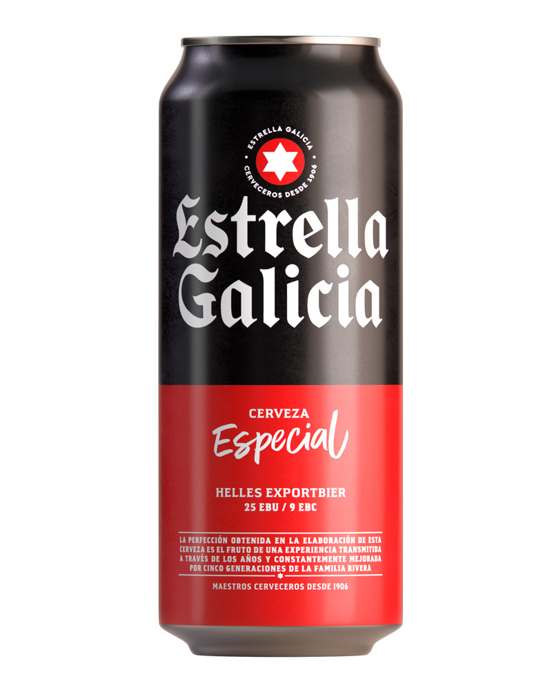 Пиво Estrella Galicia 5,5% Can (0,5L) изображение 1