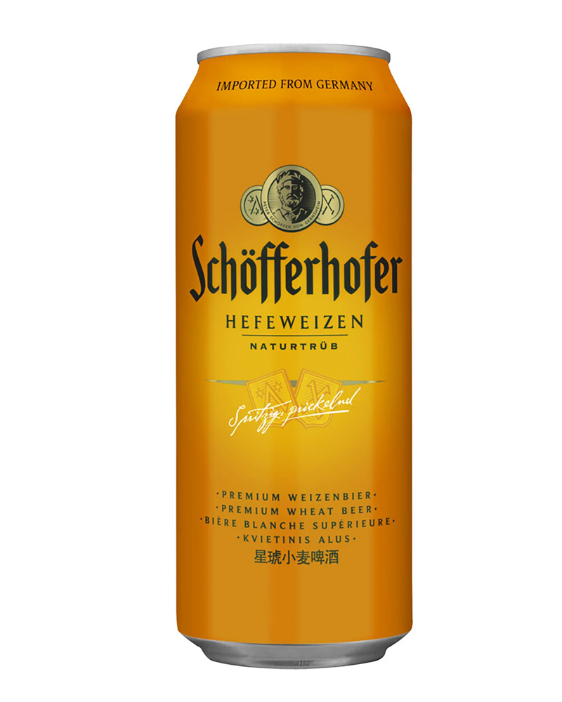 Пиво Schofferhofer Hefeweizen 5% Can (0,5L) изображение 1