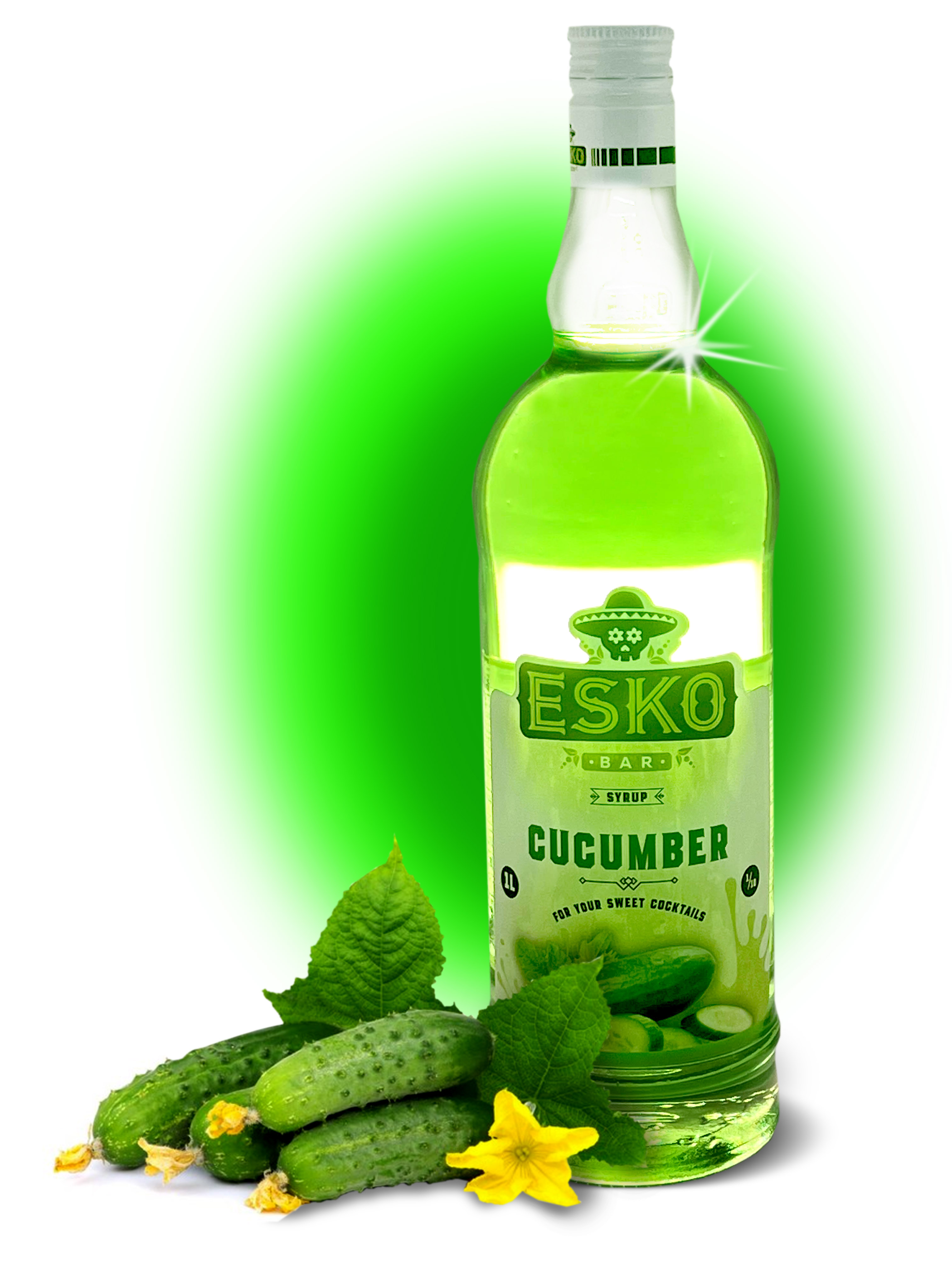 Сироп Esko Bar Cucumber (1L) изображение 1