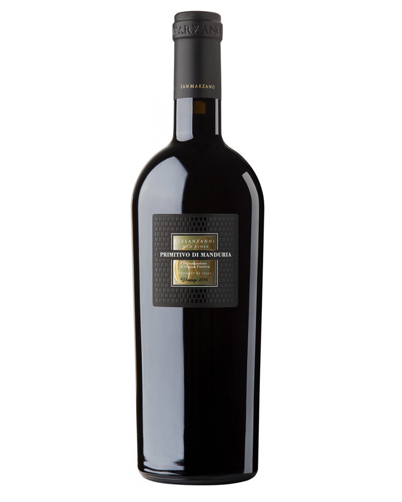 Вино Sessantanni Primitivo Manduria, Feudi di San Marzano 14,5% (0,75L) изображение 1