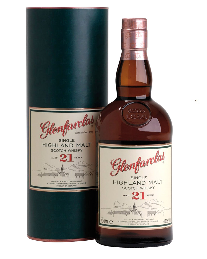 Виски Glenfarclas 21 YO 43% in Tube (0,7L) изображение 1