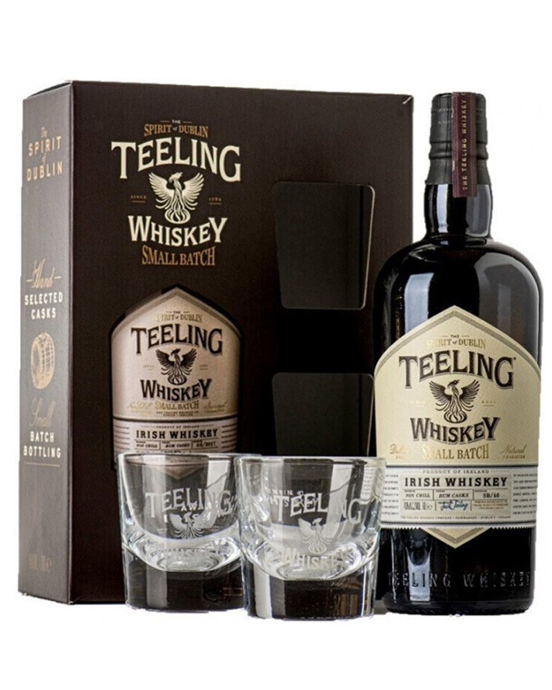 Виски Teeling Small Batch 46% + 2 Glass, in Box (0,7L) изображение 1