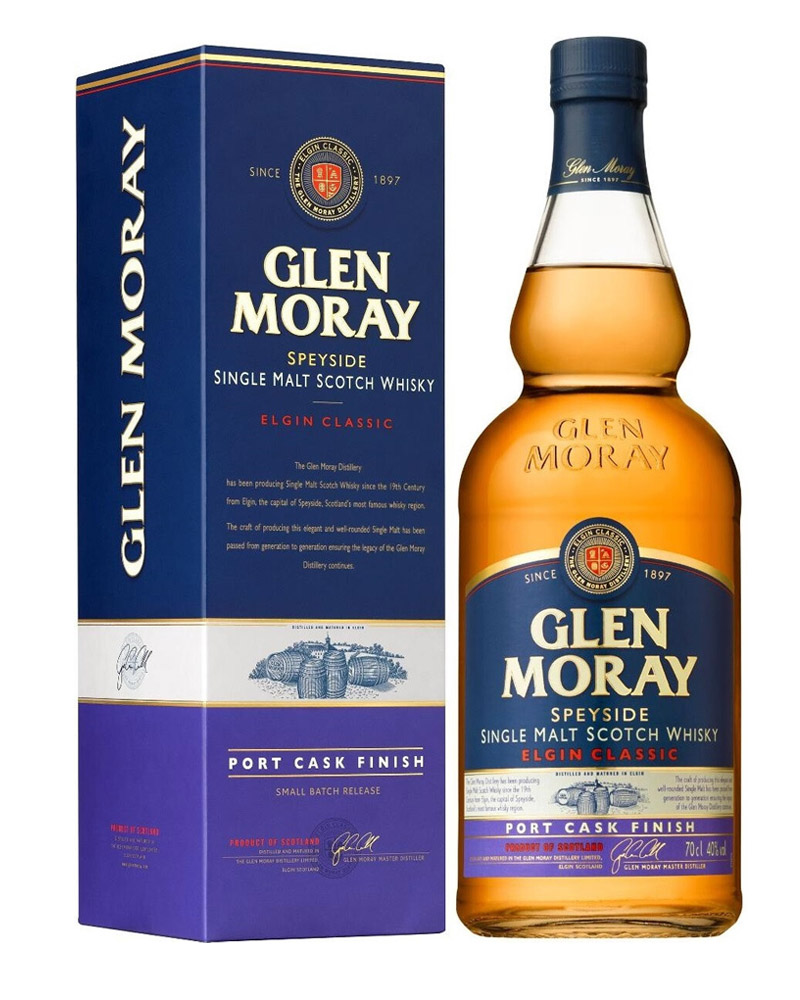 Виски Glen Moray Port Cask Finish 40% in Box (0,7L) изображение 1