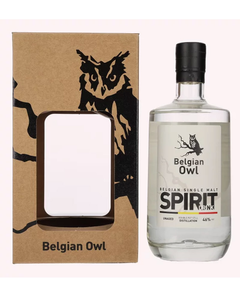 Виски Belgian Owl Single Malt Spirit Drink 46% in Box (0,5L) изображение 1