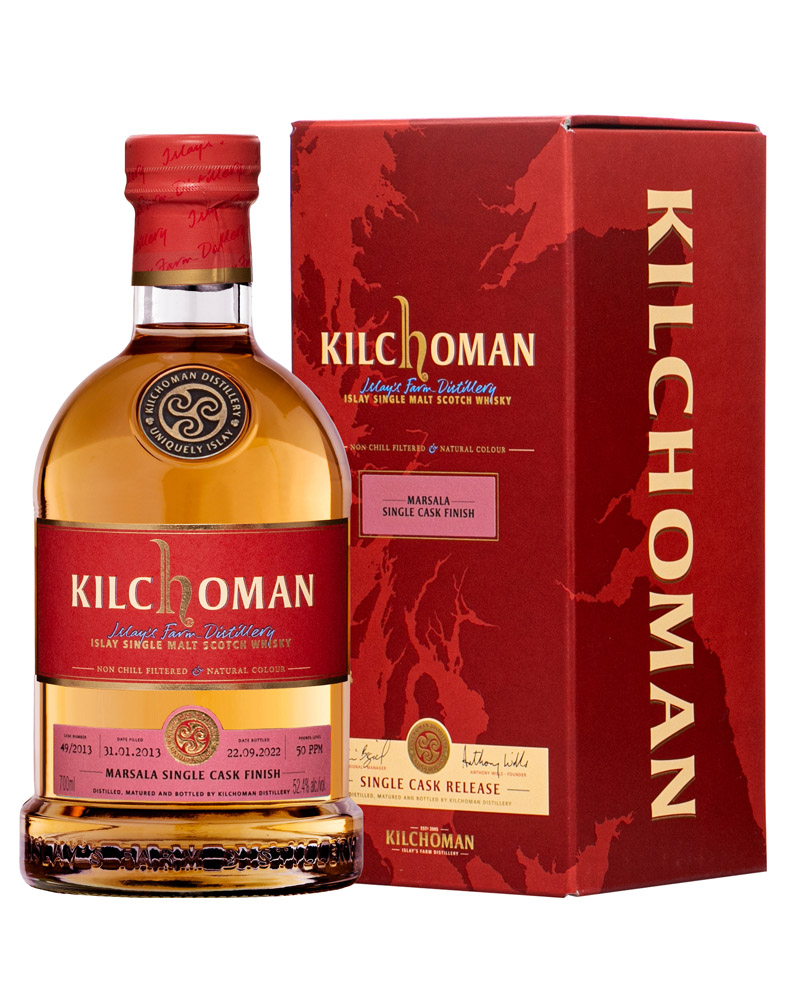 Виски Kilchoman Marsala Single Cask 52,4% in Box (0,7L) изображение 1