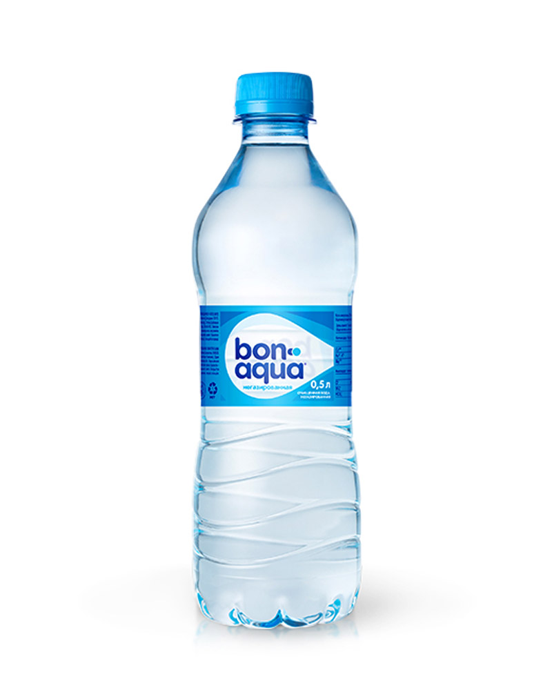 Вода BonAqua негазированная, pet (0,5L) изображение 1