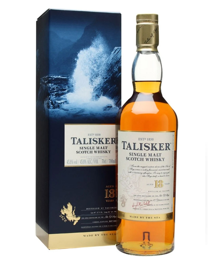 Виски Talisker Malt 18 YO 45,8% in Box (0,7L) изображение 1