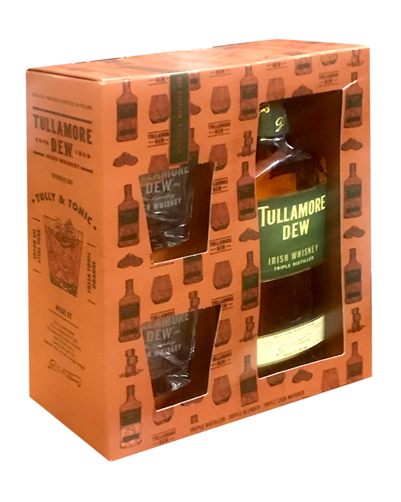 Виски Tullamore D.E.W. 40% + 2 Glass (0,7L) изображение 1