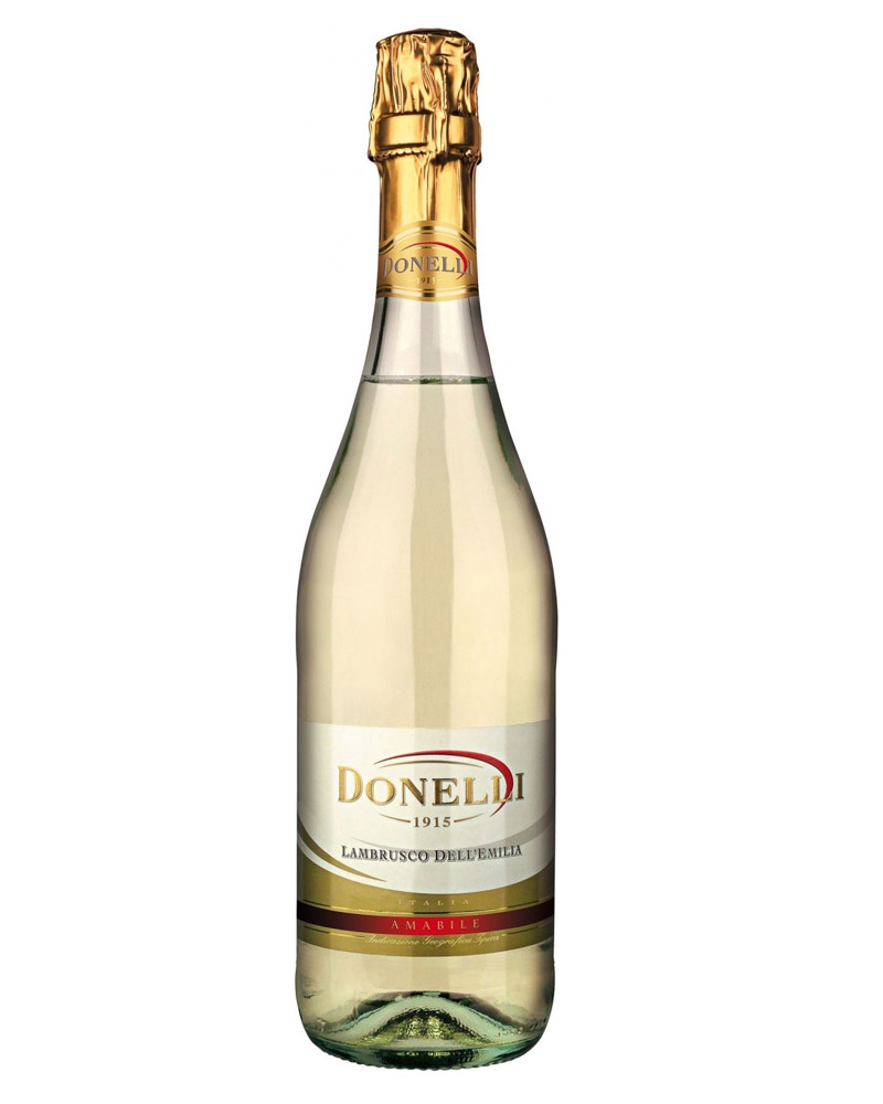 Игристое вино Donelli Lambrusco dell`Emilia IGT Bianco 7,5% (0,75L) изображение 1