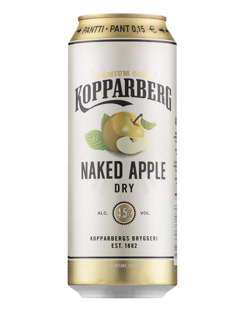 Сидр удален Kopparberg Naked Apple 4,5% Can (0,5L) изображение 1