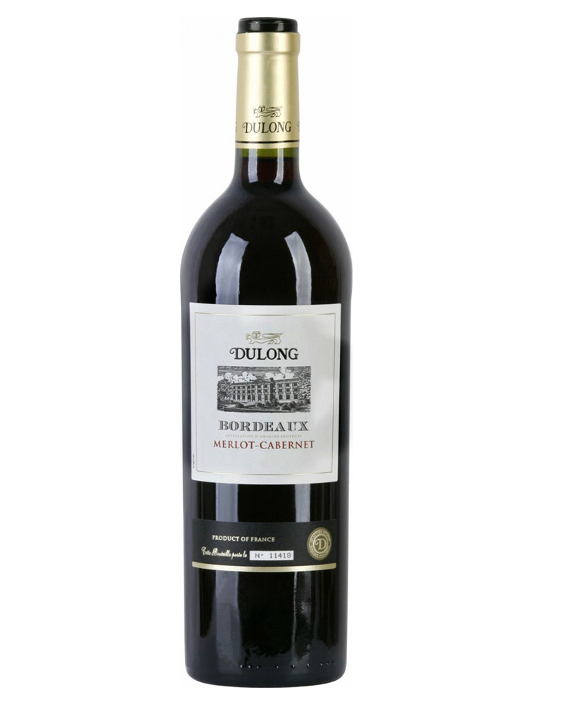 Вино Dulong, Bordeaux AOP Merlot-Cabernet 12,5% (0,75L) изображение 1