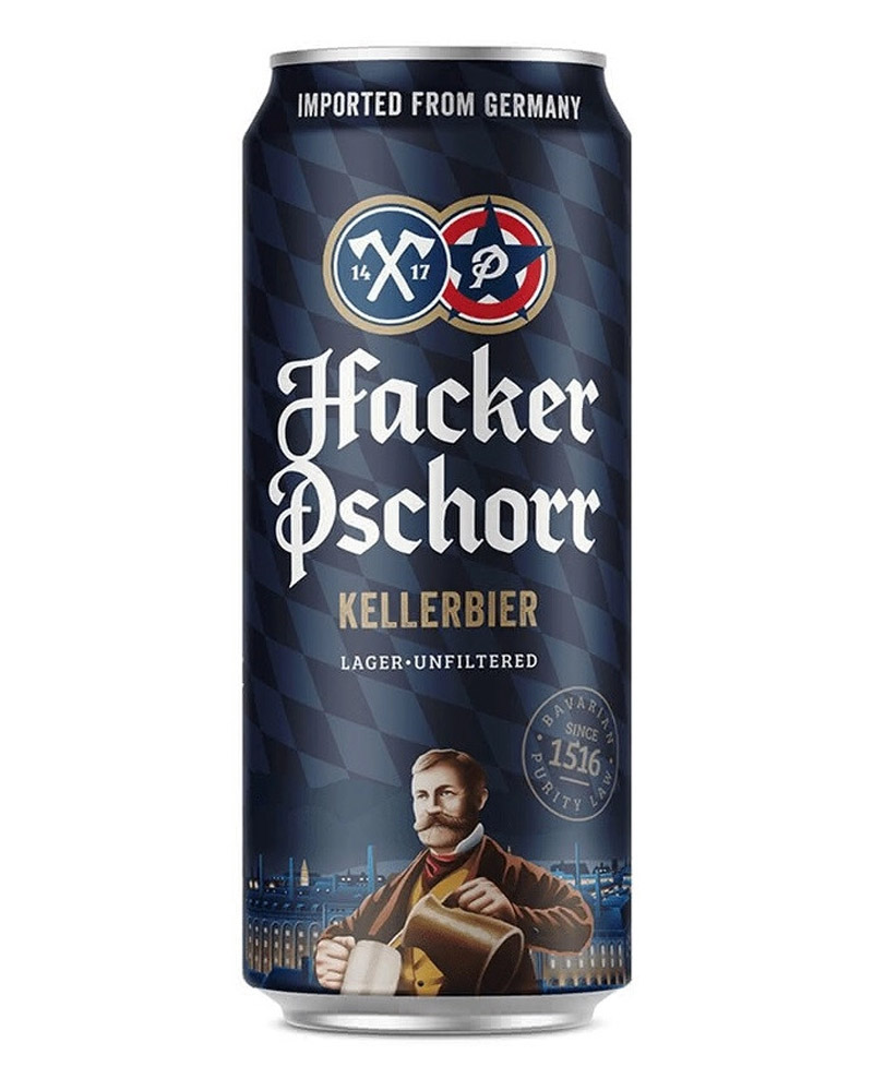 Пиво Hacker-Pschorr Kellerbier 5,5% Can (0,5L) изображение 1
