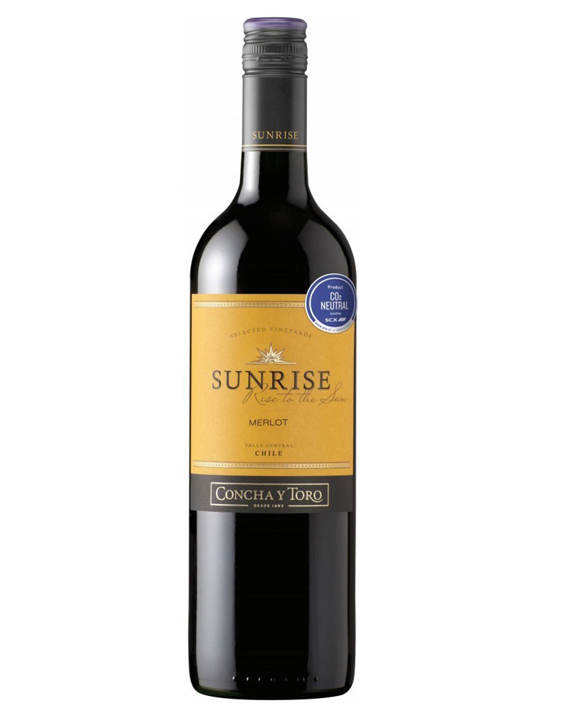 Вино Sunrise, Concha y Toro, Merlot 12% (0,75L) изображение 1