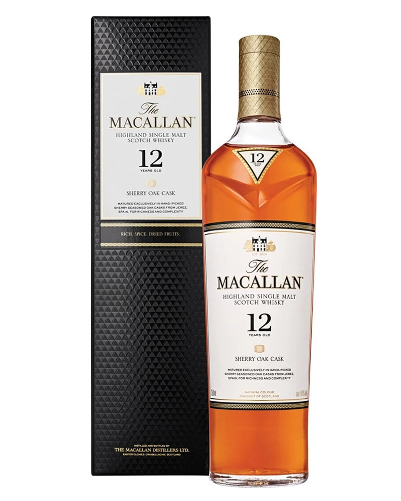Виски Macallan Sherry Cask Matured 12 YO 40% in Gift Box (0,7L) изображение 1