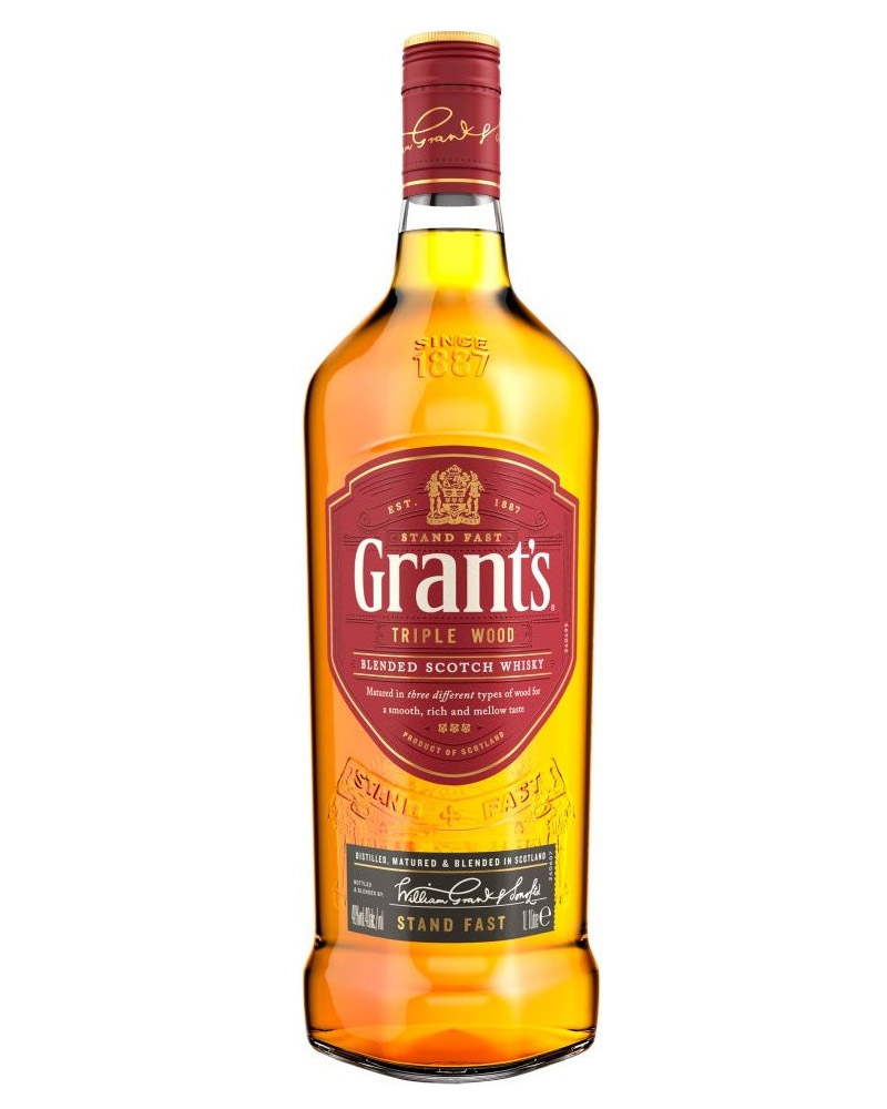 Виски Grant`s Triple Wood 40% (1L) изображение 1