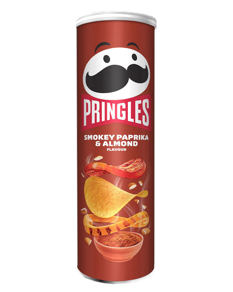Pringles Smokey Paprika & Almond (165 gr) изображение 1