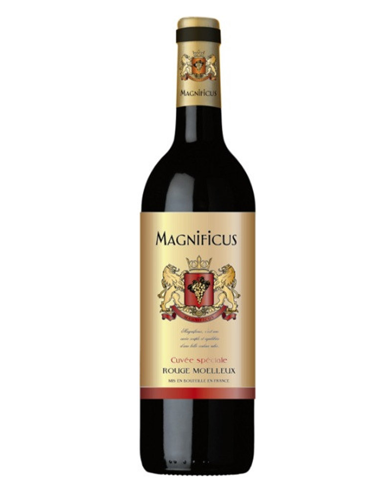 Вино Magnificus Rouge Moelleux 10,5% (0,75L) изображение 1