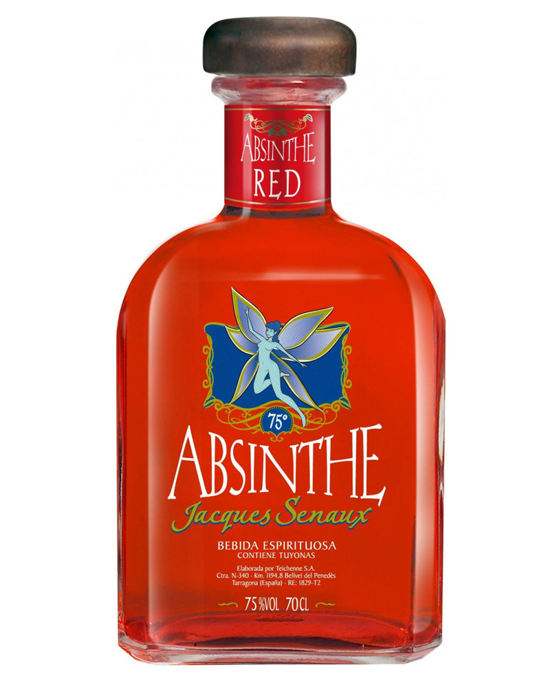 Абсент Teichenne Absinthe Jacques Senaux Red 70% (0,7L) изображение 1
