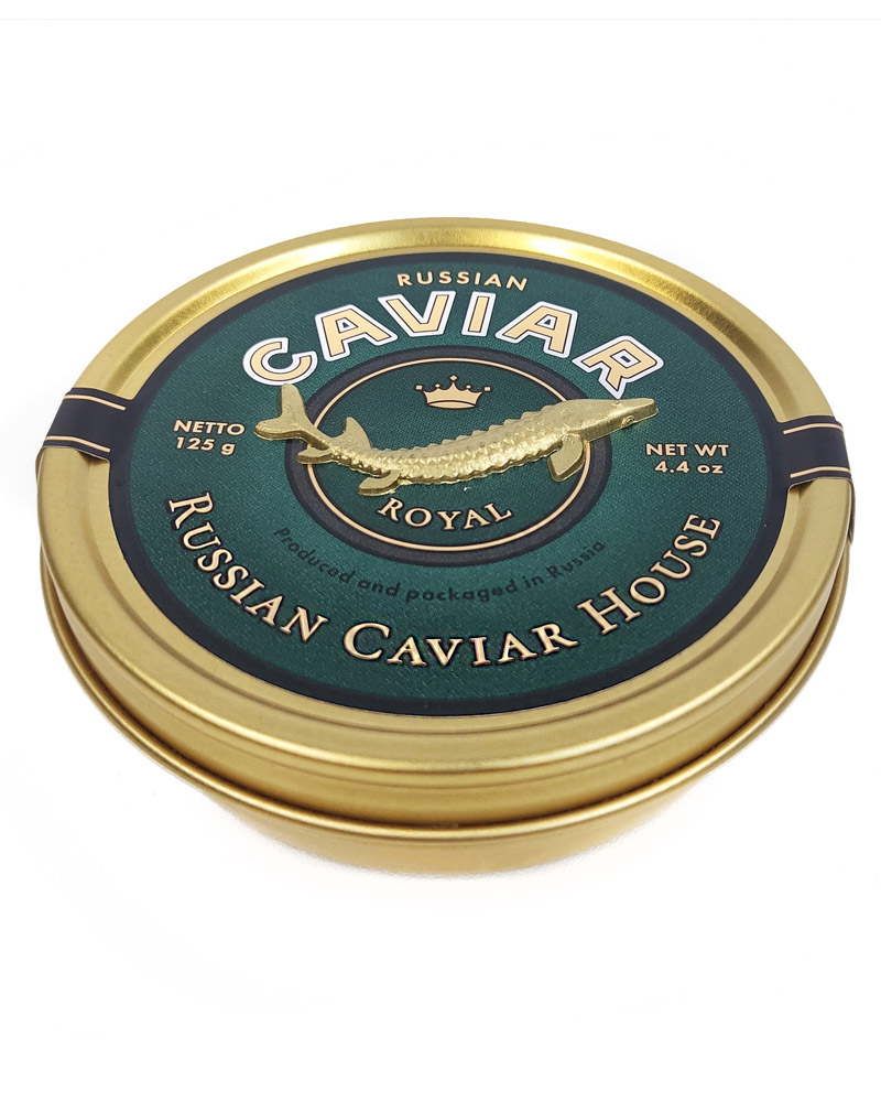 Икра зернистая `Russian Caviar` Royal, Сan (125 gr) изображение 1