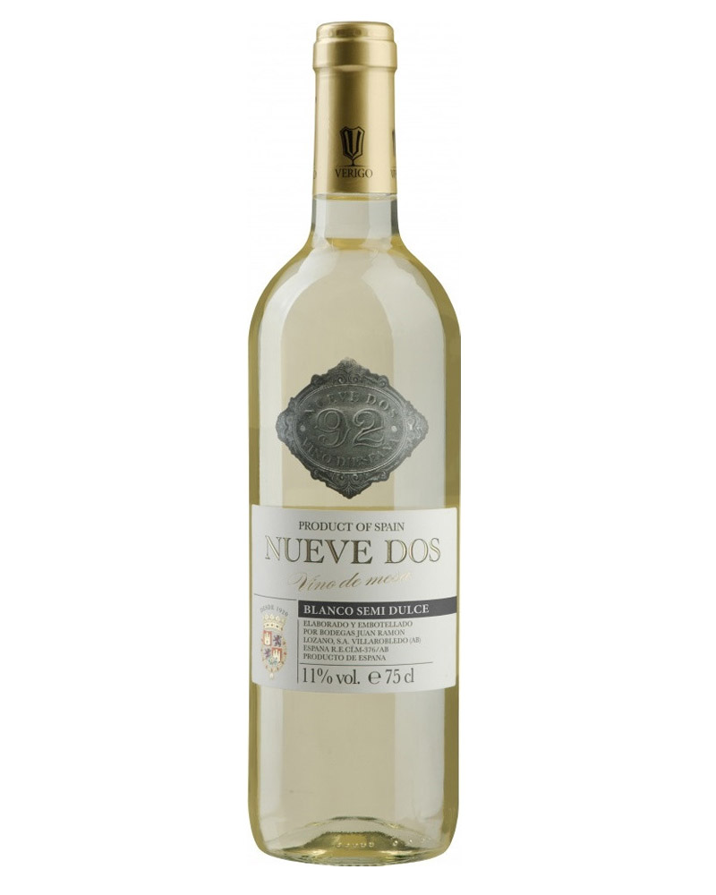 Вино Nueve dos Blanco Semidulce, Bodegas Lozano 11%, 2018 (0,75L) изображение 1